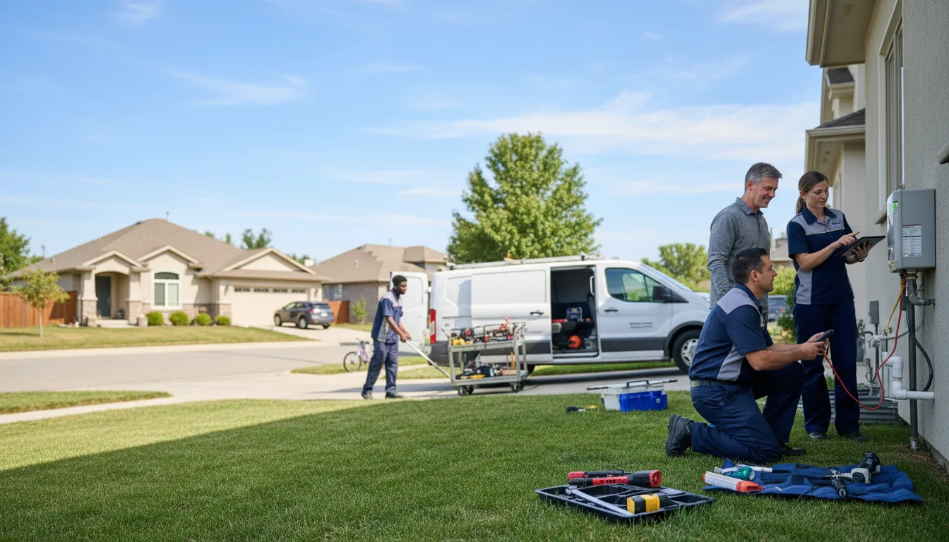 Tankless water heater service in Wolbach, NE